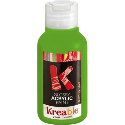 Akrylová barva 100 ml světle zelená