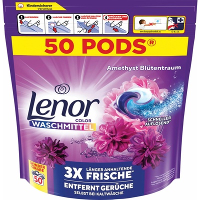 Lenor gélové tablety Color Amethyst 50 PD