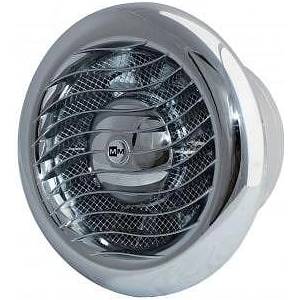 MMotors Вентилатор lux, кръгла форма, цвят хром (0316/0323)