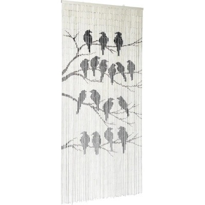 Závěs do dveří 90x200 cm alpská bílá