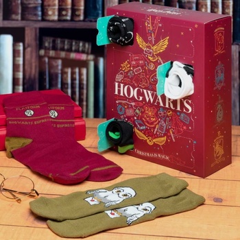 Epee Merch Harry Potter Adventný kalendár 12 denní ponožkový