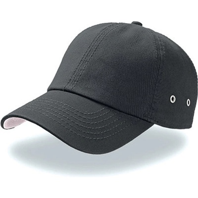 Atlantis Acti s prehnutým šiltom AT601 Dark Grey