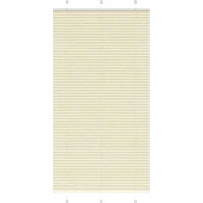 VidaXL Roleta plisé 105 x 200 cm krémová