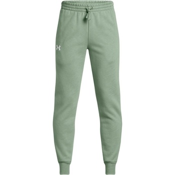 Under Armour RIVAL FLEECE JOGGERS K zelené 1379525-348