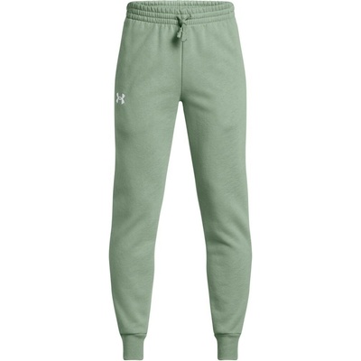 Under Armour RIVAL FLEECE JOGGERS K zelené 1379525-348
