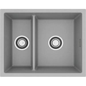Alveus Omni - Гранитна мивка 55x45 см, бетон 1150066 (1150066) Мивка за вграждане