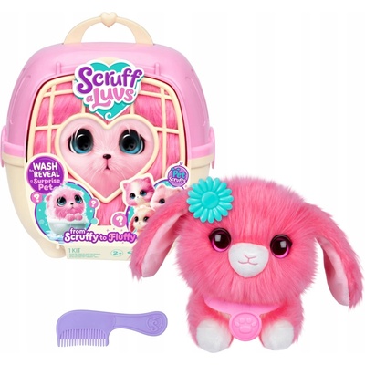 Scruff a Luvs Koťátko růžové Moose Toys 22 cm