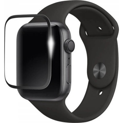 BodyGuardz Калено стъклено синтетично покритие с извити ръбове за дисплея на Apple Watch 38мм - BodyGuardz PRTX Tempered Glass Screen Protector (черен) (SYXC0-AP380-DE0)