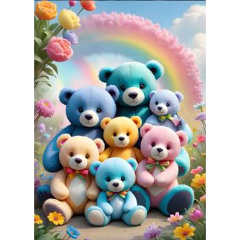 Bluebird Puzzle - Puzzle Teddy Bears - 300 piese