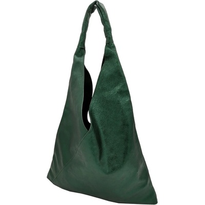Donatella dámská kožená kabelka 713719 PERLEŤOVĚ zelená