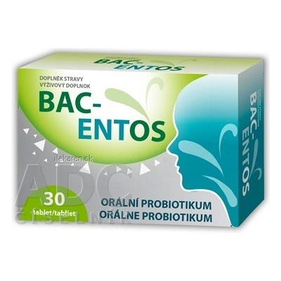 Bac-Entos rozpustné v ústach 30 tabliet