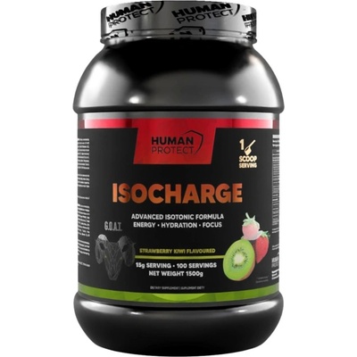 Human Protect IsoCharge | with Electrolytes & Aquamin [1500 грама] Ягода и Киви