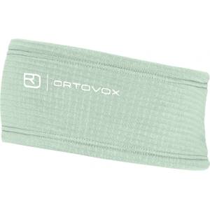 Ortovox Лента за глава Ortovox Fleece Grid Headband - Green Acid - размер 50-56 cm (904-1610-0611)