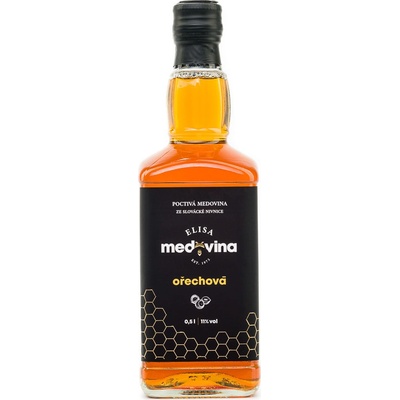 Medovina Elisa, ořechová, 0,5 l – Zboží Dáma