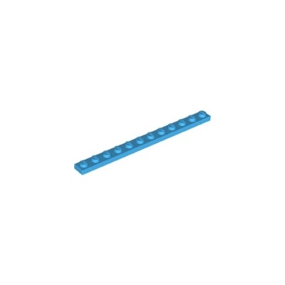 Lego 60479 Dark Azure Plate 1 x 12