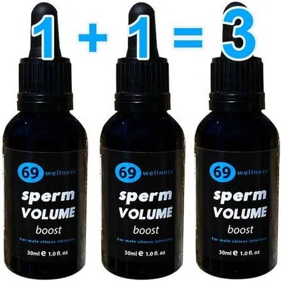 1+1=3 Капки за повече сперма Sperm Volume boost