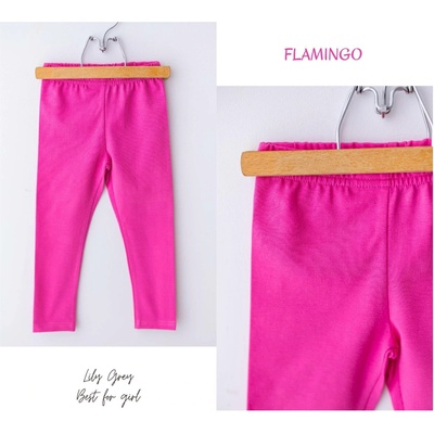 Lily Grey Basic legíny Flamingo