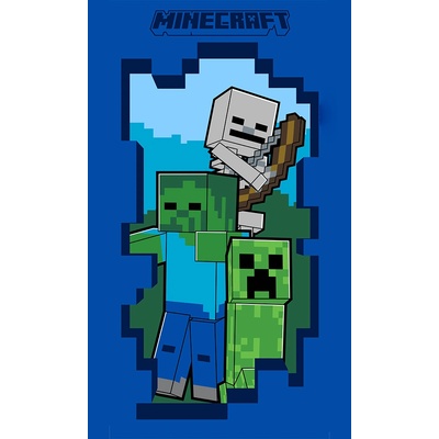Carbotex Detský uterák Minecraft Mob Monsters 30 x 50 cm