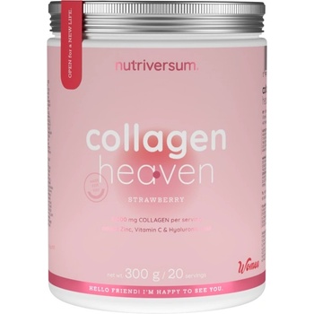 Nutriversum Collagen Heaven | added Zinc, Vitamin C and Hyaluronic Acid [300 грама] Ягода