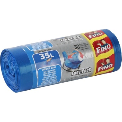 Fino Vrecia zaväzovacie Easy pack 35l 15 µm 30 ks modré