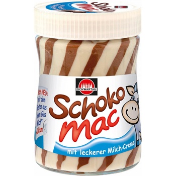 Schwartau Schokomac krém z mléčné a bílé čokolády 400 g