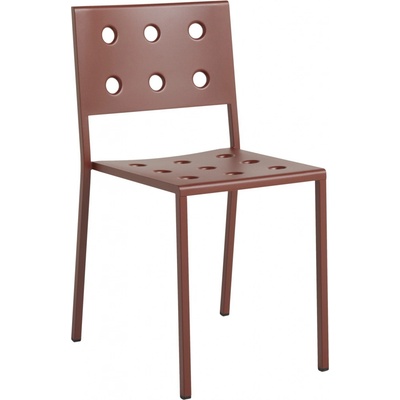 HAY Zahradní jídelní židle Balcony Dining Chair, Iron Red