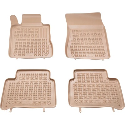 Rezaw-Plast Гумени стелки за MERCEDES E-Class W211 / CLS C219 (2002-2010) - тип леген бежови (201702B)