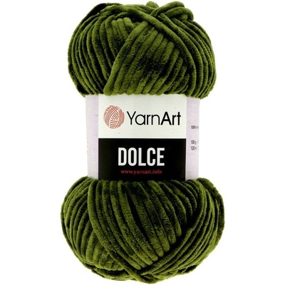 YarnArt Dolce 772 olivová zelená