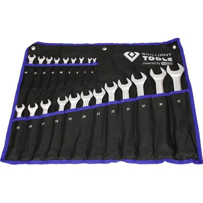 Brilliant Tools sada očkoplochých kľúčov 21-dielna 8 - 53 mm BT011021