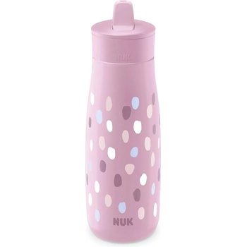 Image 1 of Nuk Спортна чаша NUK - Mini-Mi, PP, 450 ml, лилава на точки (10225327)