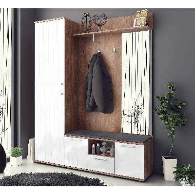 Антре Трип кастело коняк и бял гланц МДФ