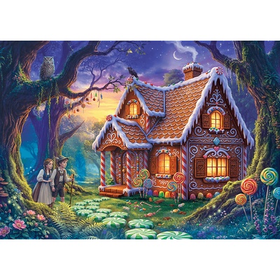 Trefl - Puzzle Premium Plus: Enchanted Fairy Tales: Hansel and Gretel - 500 piese