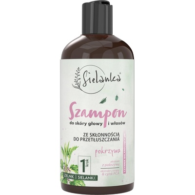 Sielanka šampón na mastné vlasy zo žihľavy 400 ml