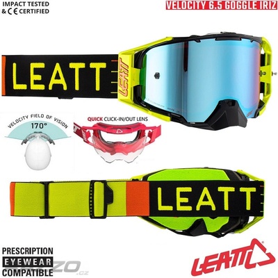 Leatt Velocity 6.5 IRIZ Citrus 2023