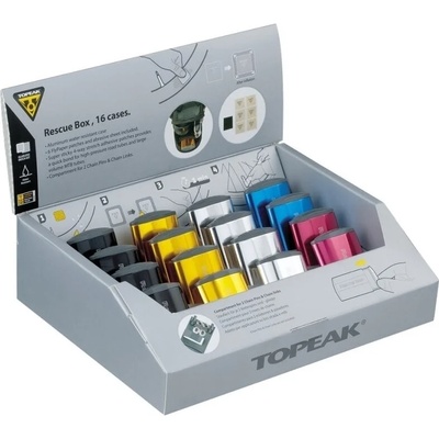 Topeak Rescue Case Различни цветове Ремонт на спукана гума на велосипед (052700)