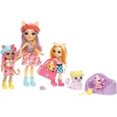 Bábiky Mattel Enchantimals rodinný set siamské kočky Carmel Cat Family