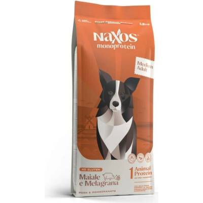 Adragna Naxos Adult Medium Monoprotein Vepřové Maso s Granátovým Jablkem 12 kg