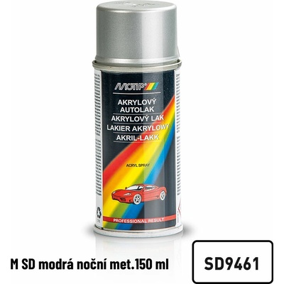 Akrylový autolak Škoda - modrá nočná metalíza - 9461 - 150 ml