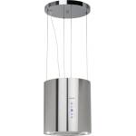 Klarstein Barett, островен абсорбатор, Ø 38 cm, рециркулация 522 m³/h, LED, филтър с активен въглен, неръждаема стомана (TK15-Barett-SS) (TK15-Barett-SS) - klarstein