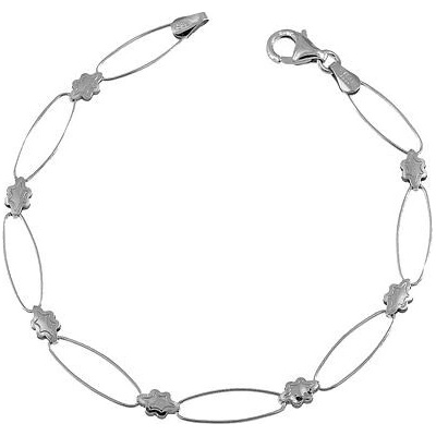INFINITYSILVER Stříbrný náramek STARS OVAL C4610517
