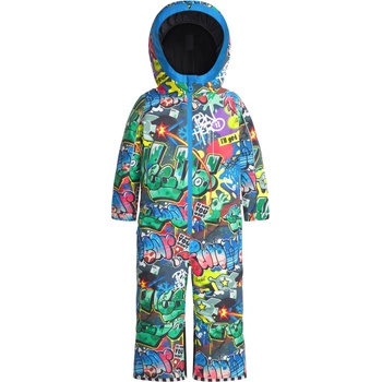 WeeDo Детска грейка Weedo Kid's Cosmo Sprayprint Schneeanzug Overall - Print / Black - размер XS (702-4932-0111)