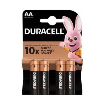 Duracell Алкална батерия Duracell, AA, LR6, 1.5 V, 4 броя, office1_2080120026