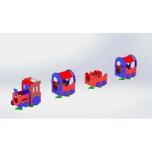 Playfactory ДЕТСКО СЪОРЪЖЕНИЕ train ph0013 (ph0013)