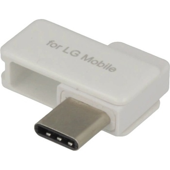 Samsung LG USB-C to microUSB Adapter - USB-C адаптер за устройства с USB-C порт (бял) (TST-G002_WH)