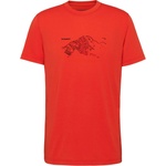 Mammut Мъжка тениска Mammut Mountain T-Shirt Fruendenhorn T-shirt - Mammut Red - размер XL (216-7416-0214)