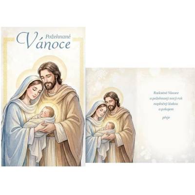 UNIPAP přání Vánoční malé V23-199 Z PRANI_Z_693 659495