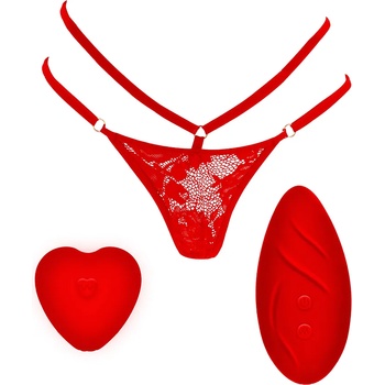 Image 1 of БИКИНИ С КЛИТОРСТИМУЛАТОР, ЧЕРВЕНИ