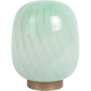 Leitmotiv Светлозелена настолна лампа със стъклен абажур (височина 20 cm) Summer Globe - Leitmotiv (LM2266LG)
