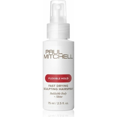 Paul Mitchell Flexible Hold Fast Drying Sculpting Hairspray lak na vlasy pre objem a lesk 75 ml