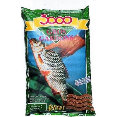 Sensas Krmítková Zmes 3000 Gros Gardons 1kg Plotica Veľká